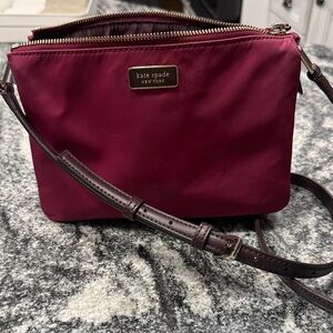 Kate Spade Wine Crossbody Bag
